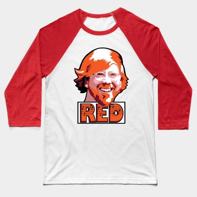 Trey "RED" Anastasio Baseball T-Shirt by bonedesigns